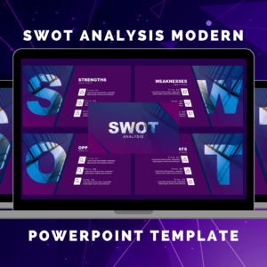 SWOT Analysis Modern Powerpoint Template - DesignedEra
