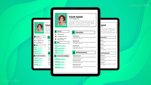 Resume Template free download ms word