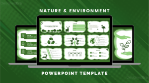 Nature & Environment Abstract Presentation PowerPoint Template