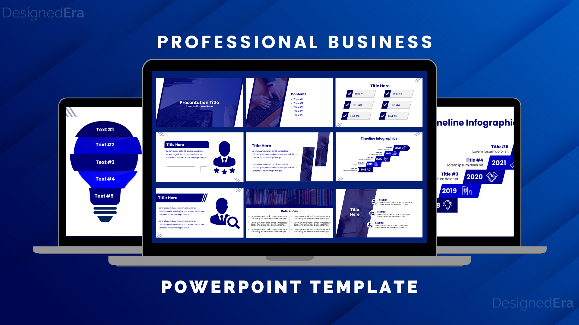 Professional Business Presentation PowerPoint Template