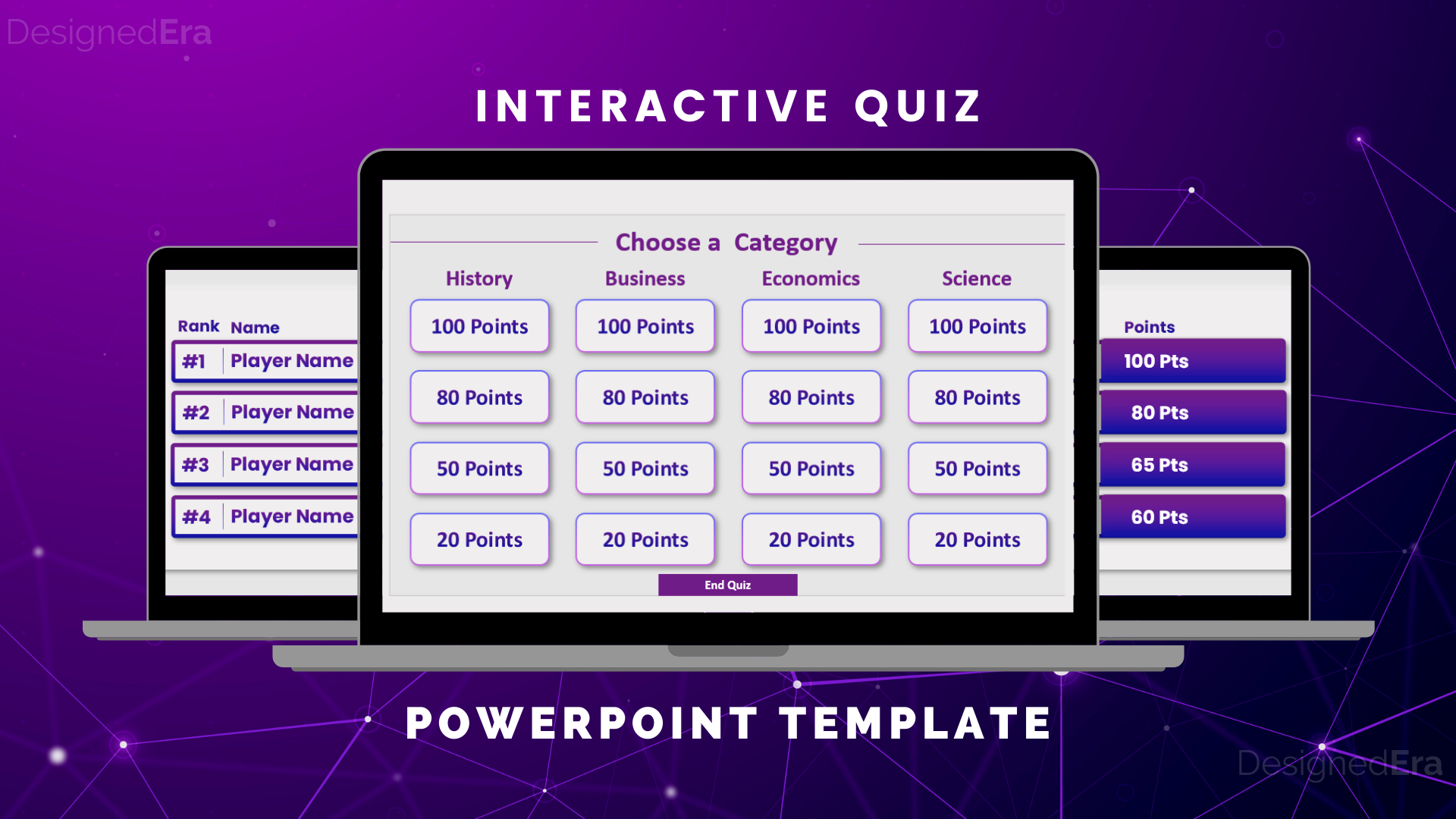 quiz presentation template